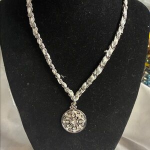 Cookie Lee Silver Necklace